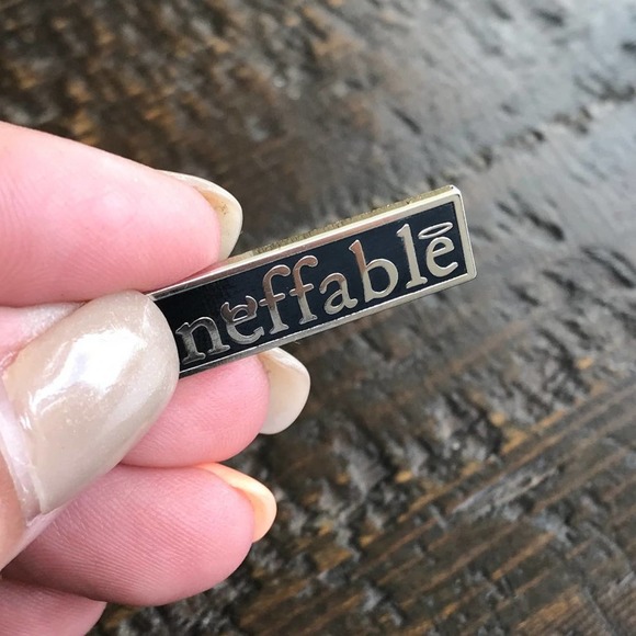 Good Omen's INEFFABLE Collectible Enamel Pin NEW! 825x3 - Picture 5 of 11